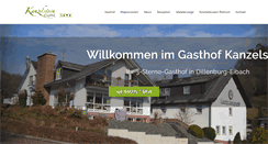 Desktop Screenshot of gasthof-kanzelstein.de